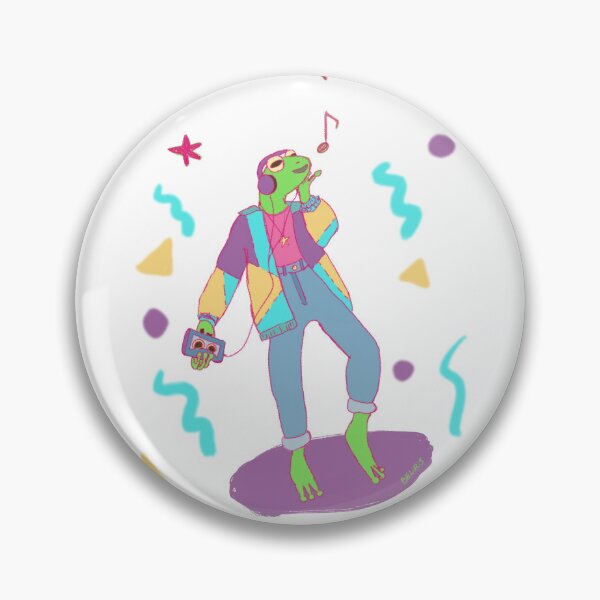 Item preview, Retro frog by Beliris Creations designed and sold by BelirisCréations.