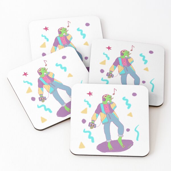 Item preview, Retro frog by Beliris Creations designed and sold by BelirisCréations.