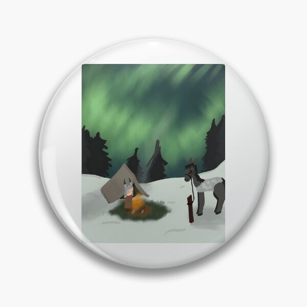 Item preview, Winter Campfire Under Northern Lights designed and sold by Baby-Care.