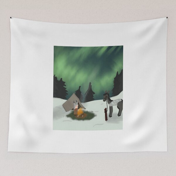 Item preview, Winter Campfire Under Northern Lights designed and sold by Baby-Care.