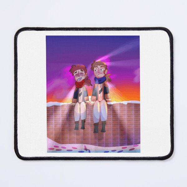 Item preview, Two Friends Sitting at Sunset designed and sold by Baby-Care.