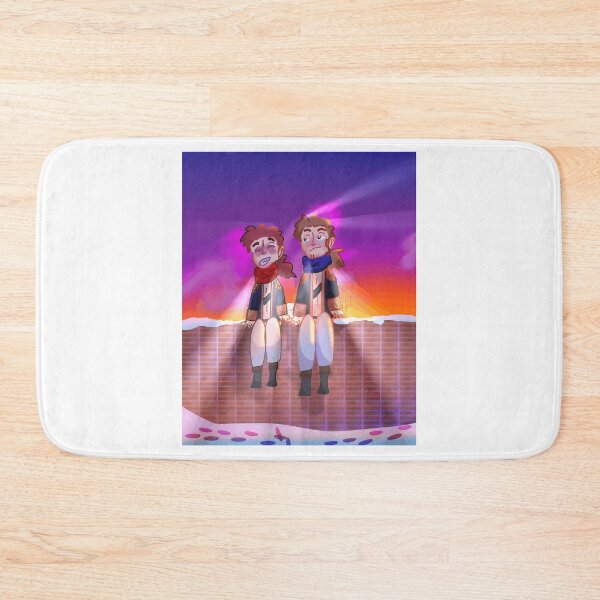 Item preview, Two Friends Sitting at Sunset designed and sold by Baby-Care.