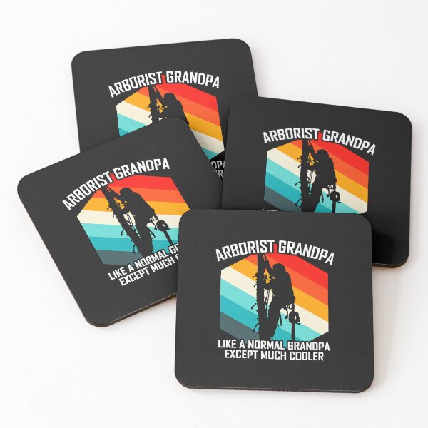 Item preview, Arborist Grandpa Retro Sunset Design designed and sold by domjudith.