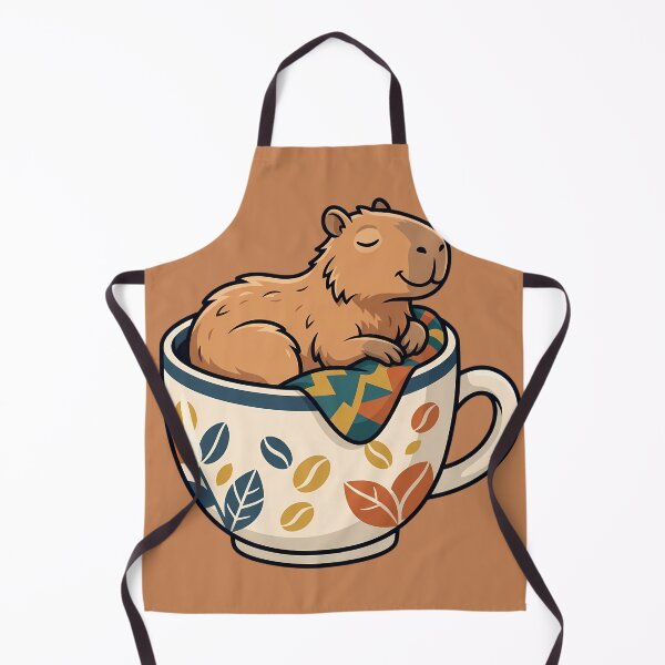 Item preview, Chill Capybara In A Coffee Mug Zen Meme designed and sold by DripCultureLab.