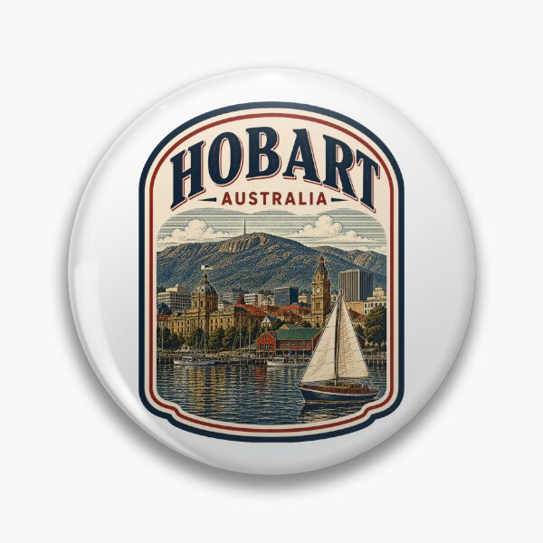 Item preview, Hobart - Australia designed and sold by GoodOldVintage.
