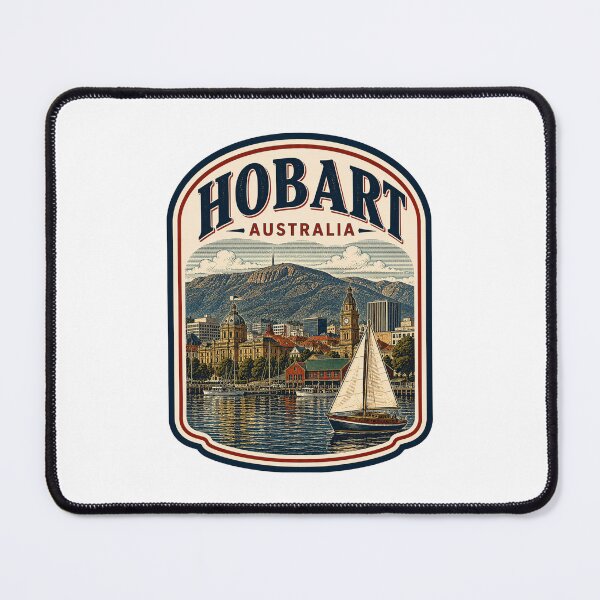 Item preview, Hobart - Australia designed and sold by GoodOldVintage.