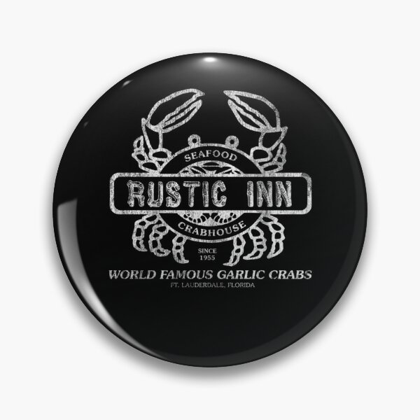 Item preview, Distressed Crustacean Seafood Restaurant Crest designed and sold by TarotCats Co..
