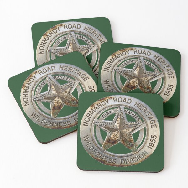 Item preview, Vintage Texas Ranger Wilderness Badge – Rustic Western Star designed and sold by Normandy Road Heritage™ - Vintage Garage Art.