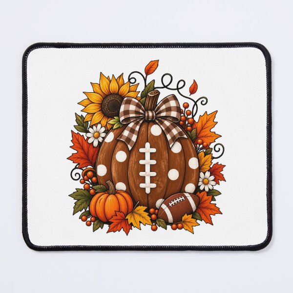 Item preview, Autumn Football Pumpkin Fall Season Sports Lover designed and sold by afr-saad.