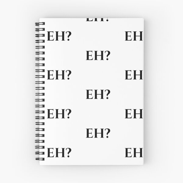 Item preview, Eh? Minimalist Canadian Slang Typography designed and sold by Kaaf's Mart.