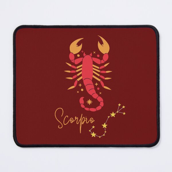 Item preview, Retro Scorpio Celestial Illustration - Boho Star Sign designed and sold by thegreatblip.