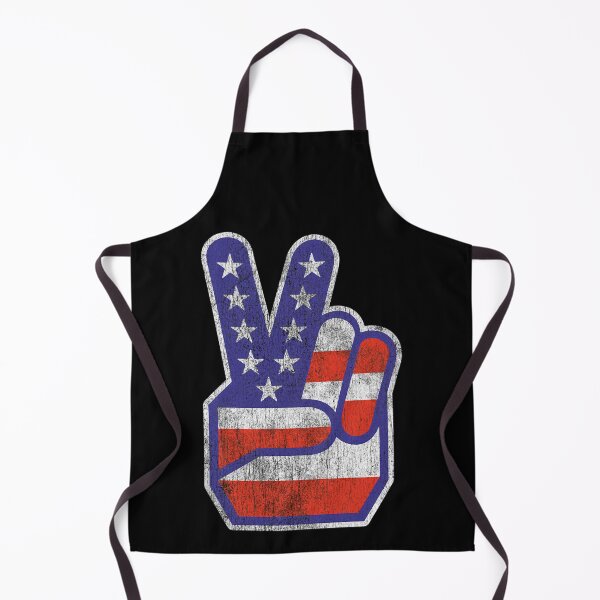 Item preview, Patriotic Hand Gesture Stars Stripes Emblem designed and sold by TarotCats Co..