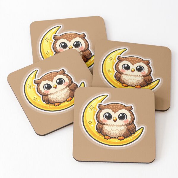 Item preview, Moon Owl designed and sold by Ilona Abou-Zolof.