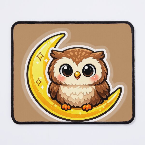 Item preview, Moon Owl designed and sold by Ilona Abou-Zolof.