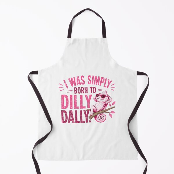 Item preview, I Was Simply Born To Dilly Dally Chameleon Relaxed Procrastinator Leisure designed and sold by HumansStuck12.