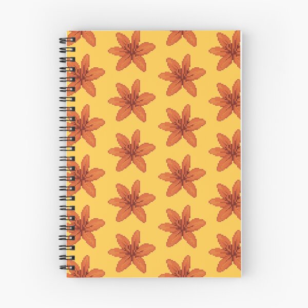 Item preview, Pixelated Orange Lily Flower  designed and sold by CamilasPrints.