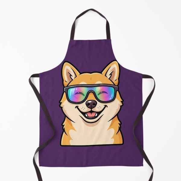 Artikelvorschau, Hypebeast Shiba Inu Coole Sonnenbrille Lächeln entworfen und verkauft von DripCultureLab.