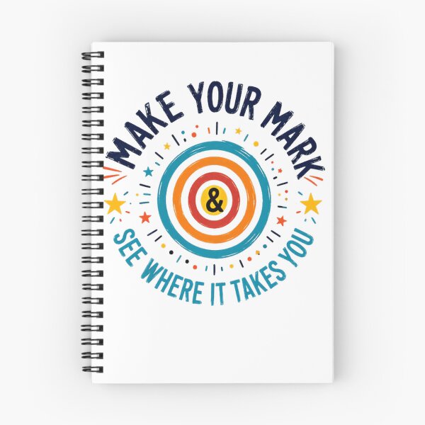 Item preview, Make Your Mark & See Where It Takes You Inspirational Motivational Success Mindset designed and sold by HumansStuck12.