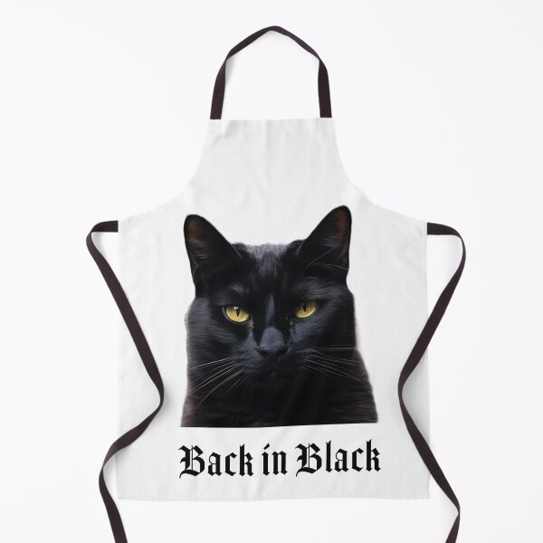 Item preview, Back in Black Cat - Cool Black Cat Design designed and sold by TopShopTito.