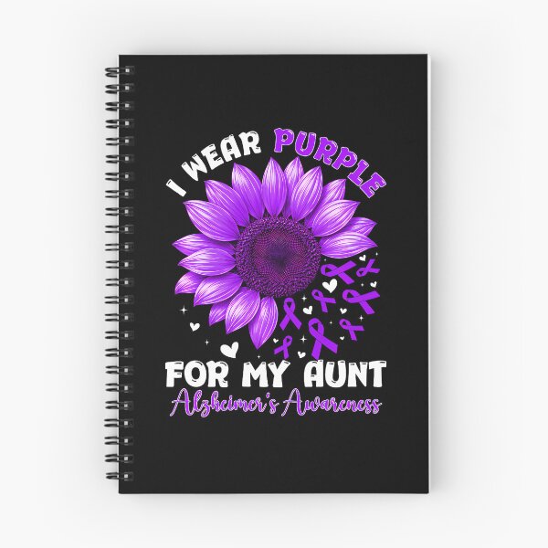 Item preview, I Wear Purple for My Aunt Alzheimer's Awareness designed and sold by roycehopkins.