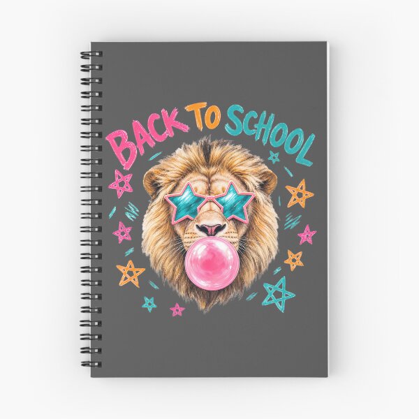 Item preview, Back to School Lion Bubble Gum Star Glasses  designed and sold by MOCH- ART.