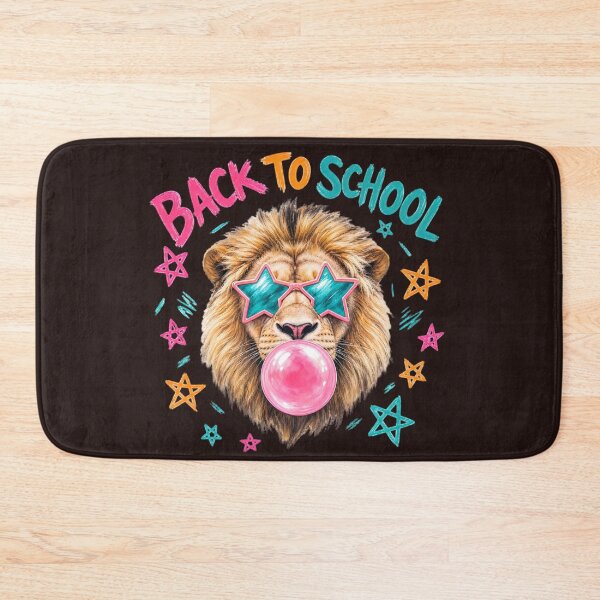Item preview, Back to School Lion Bubble Gum Star Glasses  designed and sold by MOCH- ART.