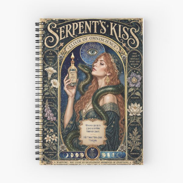 Item preview, Serpent's Kiss: Elixir of Omniscience designed and sold by Tau Tia L Douglass.