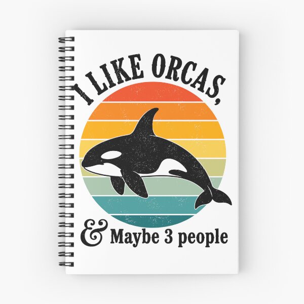 Item preview, I Like Orcas And Maybe Like 3 People Funny Killer Whale Sarcastic Ocean designed and sold by ZIGLWORKS.