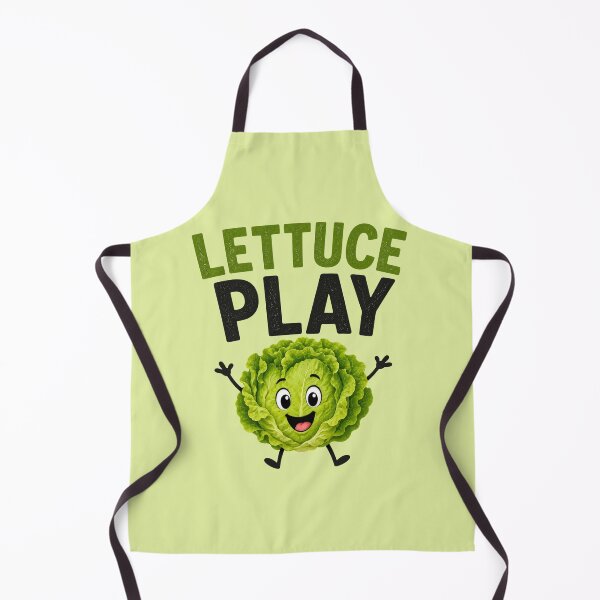 Item preview, Lettuce Play | Funny Lettuce Pun | Cute Food Lover Design designed and sold by CJLindy.