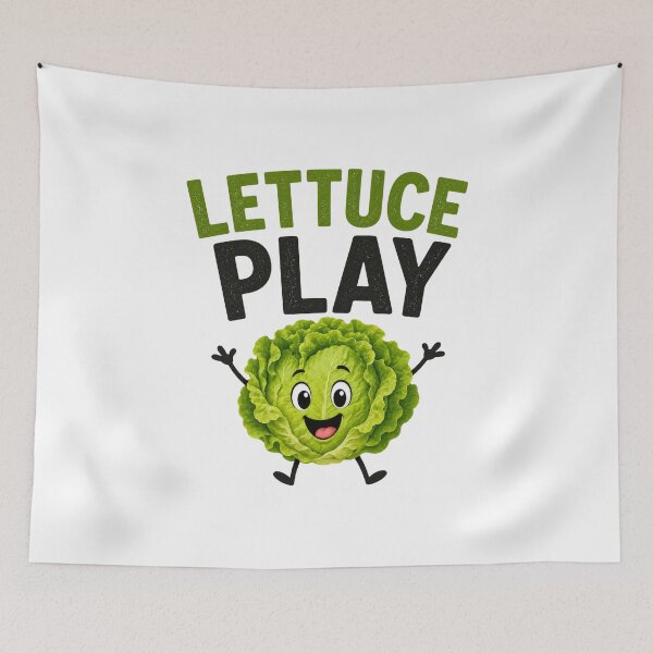 Item preview, ¡Juega con la lechuga! | Divertido juego de palabras con la lechuga | Diseño adorable para amantes de la comida designed and sold by CJLindy.