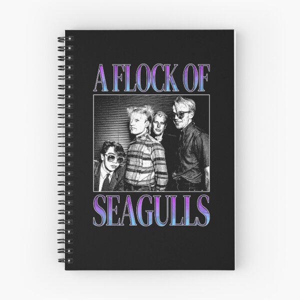 Item preview, A Flock Of Seagulls 80s New Wave Design designed and sold by hamletbit.