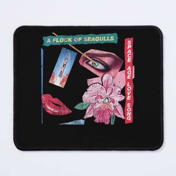 Item preview, Space Rocket Eye Pink Orchid Photo Collage designed and sold by TarotCats Co..