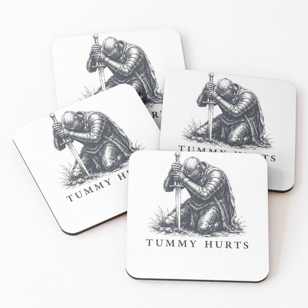 Item preview, Tummy Hurts Knight designed and sold by TomTeee15.