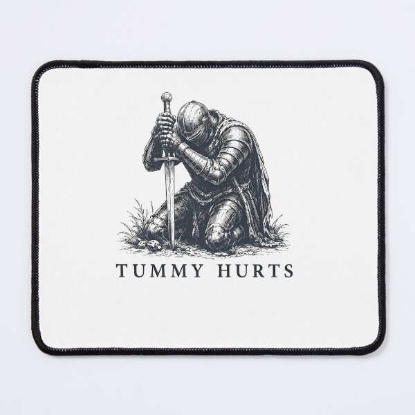 Item preview, Tummy Hurts Knight designed and sold by TomTeee15.
