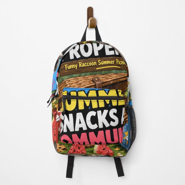 Item preview, Summer Snacks Are Community Property – Funny Raccoon Picnic designed and sold by shopevermint.