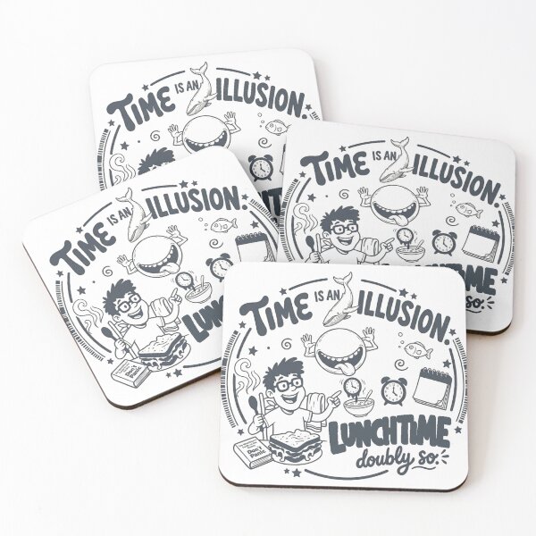 Item preview, Time is an Illusion Lunchtime Doubly So designed and sold by yinon-h.