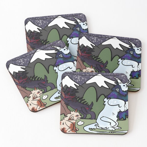 Item preview, Mythical Creatures in a Night Forest designed and sold by J-Mindful.
