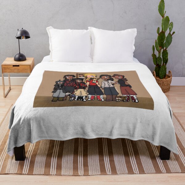 Item preview, Diverse Group with Pets in Stylized Cartoon Art designed and sold by J-Mindful.