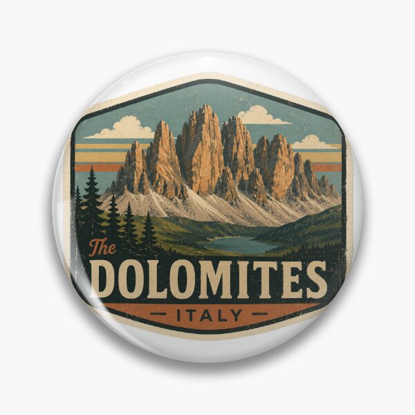 Item preview, The Dolomites Mountains Graphic designed and sold by FanFueledStickers.