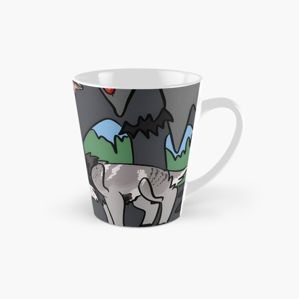 Item preview, Cartoon Wolves in a Mountain Cave designed and sold by J-Mindful.
