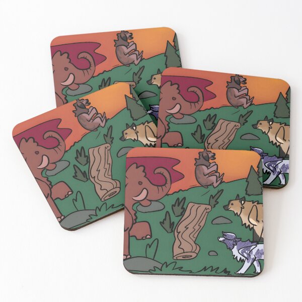 Item preview, Whimsical Forest Animals at Sunset designed and sold by J-Mindful.