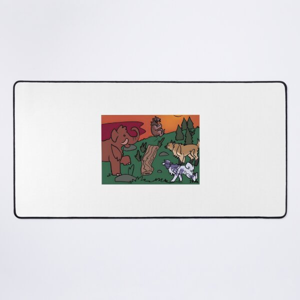 Item preview, Whimsical Forest Animals at Sunset designed and sold by J-Mindful.