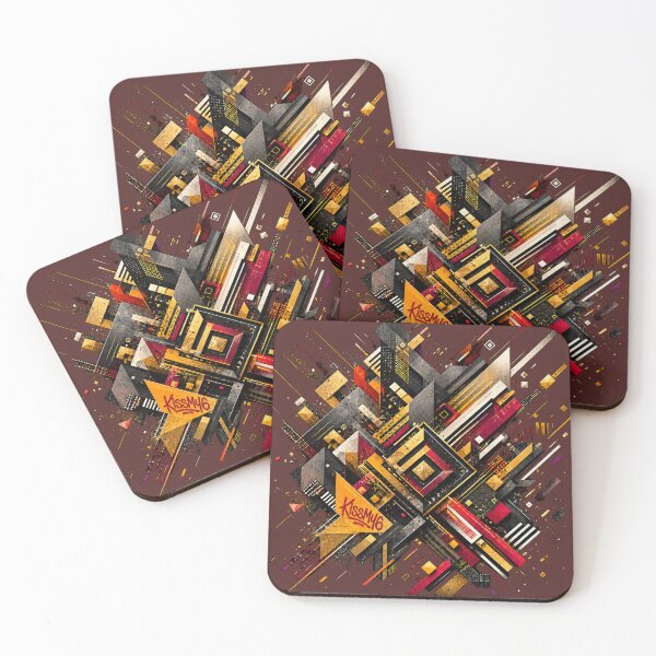Item preview, Geometry on Musical Steroids – Rap Music Art designed and sold by KissMy6 Industries.