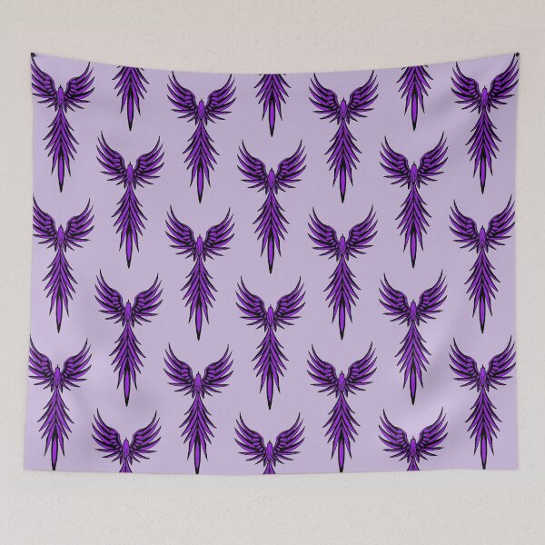 Item preview, Purple Phoenix Tribal Firebird Graphic designed and sold by URSM.