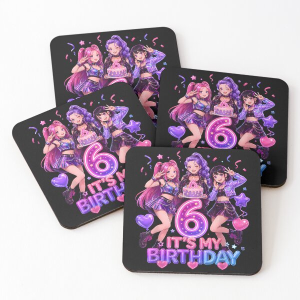 Item preview, Kids It's My 6th K Pop Birthday Girl 6 Year Old K-Pop Bday designed and sold by conggiang914.