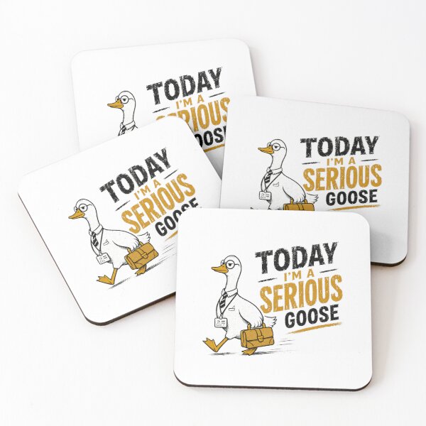 Item preview, Today I'm A Serious Goose Professional Office Humor Coworker Gift designed and sold by HumansStuck12.