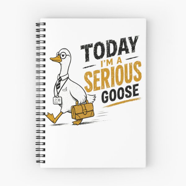 Item preview, Today I'm A Serious Goose Professional Office Humor Coworker Gift designed and sold by HumansStuck12.