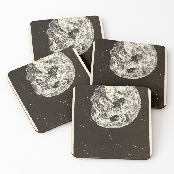 Item preview, The Earth As Seen From The Moon, Agnes Giberne (1898) designed and sold by A Little Bit Ludo.