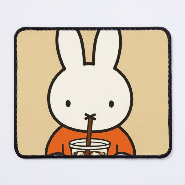 Item preview, iced coffee bunny designed and sold by Cozy Moss Studio.