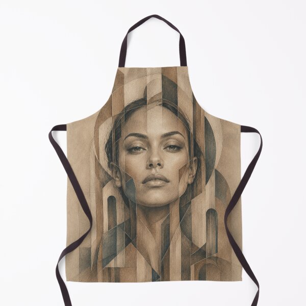 Item preview, Geometric Woman in Surreal Architecture designed and sold by VlodArt.